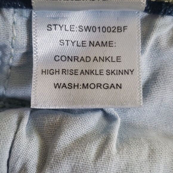 Sundance Stonefield Conrad High Rise Ankle Jeans Morgan wash denim sz 30 - Picture 10 of 11